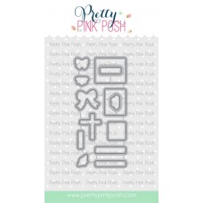 Pretty Pink Posh - Patterned Presents Coordinating Die Set