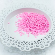 Pretty Pink Posh - Clay Embellishments - Pink Hearts