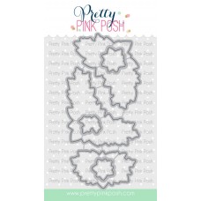 Pretty Pink Posh - Poinsettia Corners Coordinating Dies