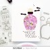 Pretty Pink Posh - Potion Bottle Shakers Die Set