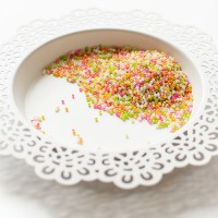 Pretty Pink Posh - Rainbow Sherbet Shaker Beads