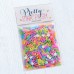 Pretty Pink Posh - Clay Embellishments - Rainbow Sprinkles
