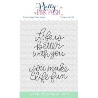 Pretty Pink Posh - Simple Sayings: Life