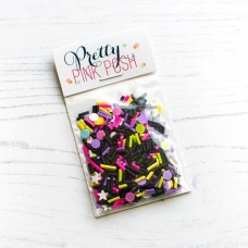 Pretty Pink Posh - Spooky Fun Clay Confetti