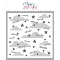 Pretty Pink Posh - Spooky Sky Stencils (3 layers)