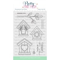 Pretty Pink Posh - Spring Birdhouses Stamp Set