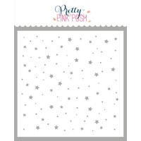 Pretty Pink Posh - Starry Background Stencil