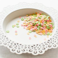 Pretty Pink Posh - Summer Blooms Clay Confetti Mix