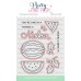 Pretty Pink Posh - Watermelon Stamp Set