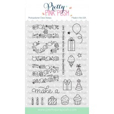 Pretty Pink Posh - Wish Stamp Set