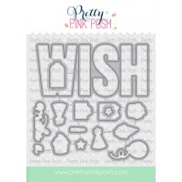 Pretty Pink Posh - Wish Coordinating Die Set