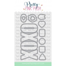 Pretty Pink Posh - XOXO Coordinating Die Set Pretty Pink Posh - XOXO Coordinating Die Set