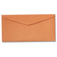 DL Envelope Metallic - 110 x 220 mm (slimline) - Orange Glow