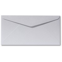 DL Envelope Metallic - 110 x 220 mm (slimline) - Platinum