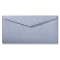 DL Envelope Metallic - 110 x 220 mm (slimline) - Silver