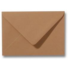 Envelope - 110 x 156 mm - Brown