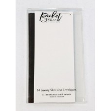 Picket Fence Studios - Slim Line Envelopes (4.125 x 9.5 Inch) - Neutral