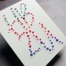 Picket Fence Studios - Gradient Flatback Pearls - Bright Pink and Coral
