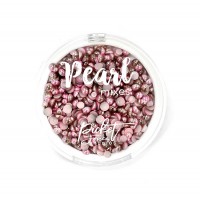 Picket Fence Studios - Gradient Flatback Pearls - True Pink and Milk Chocolate Brown