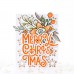 Pigment Craft Co. - Vintage Merry Christmas (stamp and die bundle)