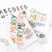 Pigment Craft Co. - Festive Fonts (stamp and die bundle)