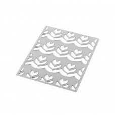 Pigment Craft Co. - Latte Heart Background Cover Plate Die