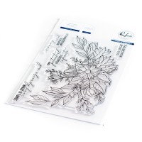 Pinkfresh Studio - Infinite Blooms stamp set 