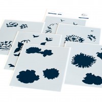 Pinkfresh Studio - Flower Garden layering stencils 