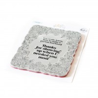 Pinkfresh Studio - Happy Blooms Frame cling stamp 