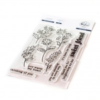 Pinkfresh Studio - Sweet Friend Floral stamp set