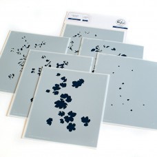 Pinkfresh Studio - Blooming Branch layering stencil set 