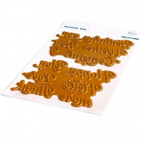 Pinkfresh Studio - Brushed Sentiments hot foil plate