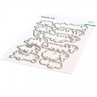 Pinkfresh Studio - Brushed Sentiments die set