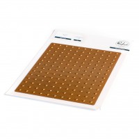 Pinkfresh Studio - Heart Grid hot foil plate 