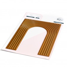 Pinkfresh Studio - Arch Backdrop hot foil plate