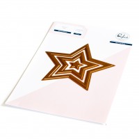 Pinkfresh Studio - Nested Stars hot foil 