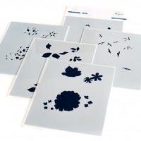 Pinkfresh Studio - Dreamy Florals Stencils