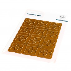Pinkfresh Studio - Overlapping Geo Leaf Hot Foil
