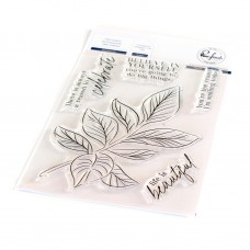 Pinkfresh Studio - Detailed Leaf Stamp
