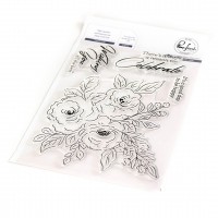 Pinkfresh Studio - Floral Trio Stamp