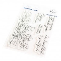 Pinkfresh Studio - Humbled And Grateful Stamp