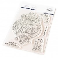 Pinkfresh Studio - Garden Tapestry Stamp