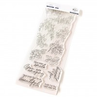 Pinkfresh Studio - Vines And Roses Stamp