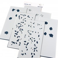 Pinkfresh Studio - Vines And Roses Stencil