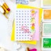 Pinkfresh Studio - Petal Grid Press Plate