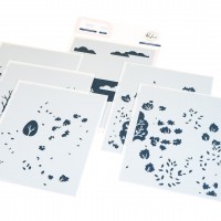 Pinkfresh Studio - Dreamer's Forest Stencil Pinkfresh Studio - Dreamer's Forest Stencil