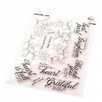 Pinkfresh Studio - Lush Elegance Stamp Pinkfresh Studio - Lush Elegance Stamp