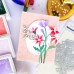 Pinkfresh Studio - Wildflower Elegance Stencil