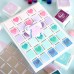 Pinkfresh Studio - Refined Grid Builder Stencil