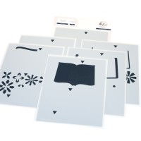 Pinkfresh Studio - Floral Tale Stencil Pinkfresh Studio - Floral Tale Stencil